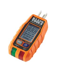 Klein Tools GFCI Receptacle Tester with LCD