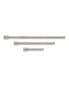 KDT81300 image(1) - GearWrench 3 Pc. 1/2 Inch Drive Extension Set 5 Inch, 10 Inch & 15 Inch
