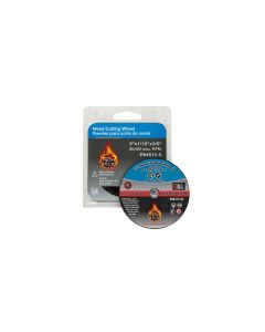 High Teck Products 520-50 Cut-Off Wheel, 3 in Dia x 3/16 in in THK, 3/8 in Center Hole, Aluminum Oxide