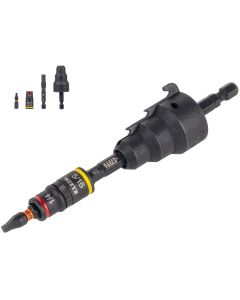 KLE85077INSR image(0) - Klein Tools Insulated Screwdriver Set Plus Magnetizer, 7-Piece