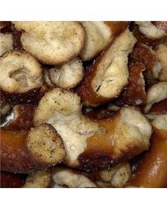 THS685982 image(0) - Tender Heifer Snack Co. Garlic and Herb Pretzels - 5oz