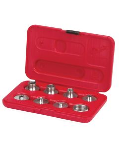 MLW49-54-0700 image(1) - Milwaukee Tool Template Guide Kit 9 Piece