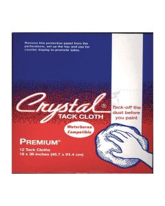 CRYPREM-A image(0) - Crystal Tac Cloths Crystal Premium PREM-A Tack Cloth, 16 in x 36 in