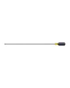Klein Tools Insulated Screwdriver, 1/8-Inch Slotted, 4-Inch Round Shank