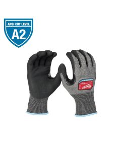MLW48-73-7121 image(0) - Milwaukee Tool Cut Level 2 High-Dexterity Coated Nitrile Dipped Gloves - M