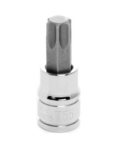 WLMW38855 image(0) - Wilmar Corp. / Performance Tool 3/8" Drive T55 Star Bit Socket