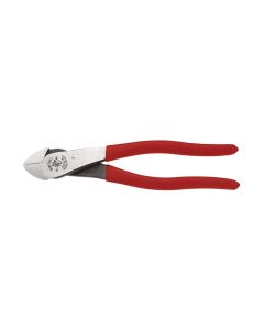 KLED2388 image(0) - Klein Tools Diagonal Cutting Pliers, High-Leverage, Angled Head, 8-Inch