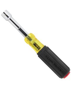 KLE65410MAGM image(0) - Klein Tools Metric Magnetic Color-Coded Nut Driver, Heavy-Duty Hollow-Shaft, 10mm