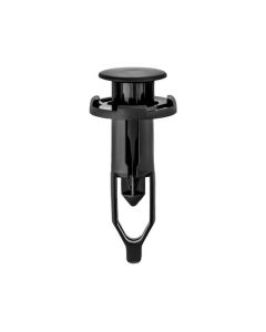 AVC20931 image(0) - AUVECO 20931 Push-Type with Closed End Bumper Cover and Grille Retainer, 18 mm Dia Head, Nylon, Black
