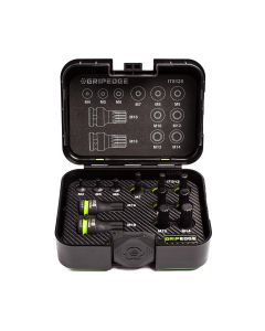 GETITS12S image(1) - Grip Edge Tools 12-PC RPT 1/4, 3/8 & 1/2" Drive Standard Impact Triple Square Driver Set