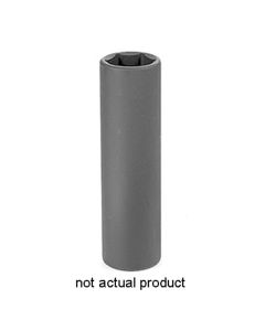 Grey Pneumatic #5 Spline x 2" Standard Socket