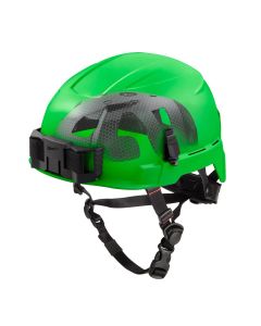 MLW48-73-1357 image(1) - Milwaukee Tool BOLT Green Safety Helmet with IMPACT ARMOR Liner (USA) - Type 2, Class E