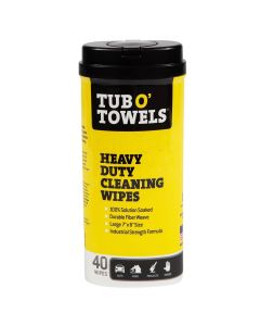 FDPTW40 image(1) - Tub O' Towels Tub O' Towels Heavy Duty Cleaning Wipes, 40 count