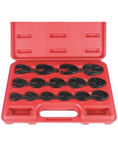 AST7115 image(1) - Astro Pneumatic 15PC METRIC FLARE CROWFOOT WRENCH SET 8MM-24MM