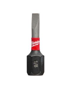 Milwaukee Tool SHOCKWAVE Impact Slotted 1/8" Insert Bits (Bulk 25)