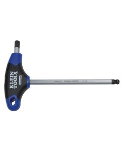 KLEJTH6M25BE image(0) - Klein Tools 2.5 mm Ball-End Hex Key, Journeyman&trade; T-Handle, 6-Inch
