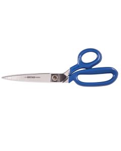 KLEG210LRBLU image(0) - Klein Tools Bent Trimmer w/Large Ring, Coated Handles, 10-Inch