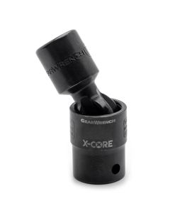 KDT84483 image(0) - GearWrench 3/8 Inch Drive 6 Point Standard X-Core Pinless Impact Universal SAE Socket 9/16 Inch
