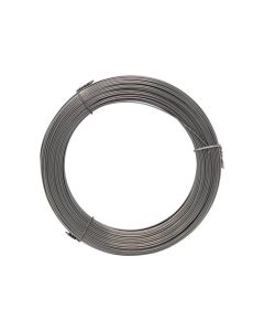 AES Industries 356 Piano Windshield Cut Out Wire, 0.026 in Dia x 150 ft L, 1/4 lb, Silver