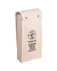KLE512419 image(0) - Klein Tools Glove Bag, No. 10 Canvas, 19-Inch