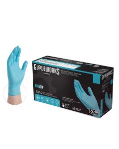 AMXINPF48100 image(0) - Gloveworks Nitrile Powder Free Gloves XL