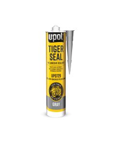 U Pol Products TIGER SEAL UP0729 1-Component Sealant, 310 mL Cartridge, Paste, Gray, 30 min Application, 24 hr Curing