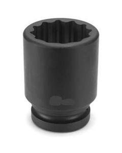 Grey Pneumatic 1" Drive x 26mm Deep - 12 Point Socket