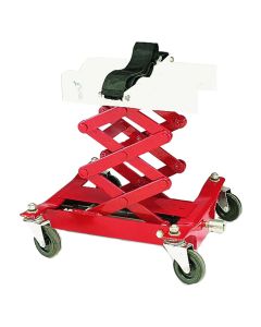 American Forge & Foundry Transmission Jack - Screw Rise - 450 Lbs. Capacity - 7 1/4" Min H to 22 1/2" High H - 1/2" Drive Ratchet Driven (Not Included)