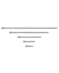 KDT81002D image(1) - GearWrench 5 Piece 1/4 Inch Drive Extension Set 2 Inch, 3 Inch, 6 Inch, 10 Inch & 14 Inch