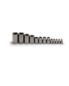 S K Hand Tools 13PC EXTERNAL TORX PLUS SOCKET SET