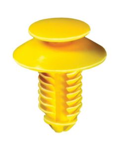 AVCAP18848 image(0) - AUVECO AP18848 Double Head Type 7 Door Trim Panel Retainer, 1/2 in Dia Top x 3/4 in Dia Bottom Head, Nylon, Yellow
