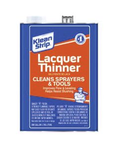KSPQML170 image(0) - Klean Strip QML170 Lacquer Thinner, 1 qt Can, Water White