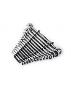 KDT86959 image(1) - GearWrench 14 Piece 90-Tooth 12 Point SAE Combination Ratcheting Wrench Set