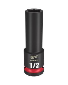 Milwaukee Tool SHOCKWAVE Impact Duty  1/2"Drive 1/2" Deep 6 Point Socket