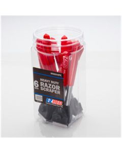 EZRMS60010PCK image(1) - E-Z Red 10PC 6" Scraper Display