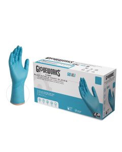 AMXGPNHD68100 image(0) - Ammex XL GlovePlus HD PF, Textured, Extra Long Nitrile