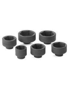KDT41890 image(2) - GearWrench 6 Piece Oil Canister Socket Set Service Kit