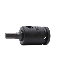 KKN13134M-52-3 image(0) - Ko-ken USA 13134M.52-3 3/8 Sq. Dr. Bit Socket 3mm Hex Length 52mm