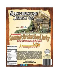 Tender Heifer Snack Co. Armageddon Gourmet Beef Brisket Jerky - 0.5 Ounce