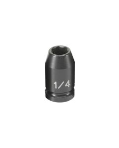 GRE908RS image(0) - Grey Pneumatic 1/4" Surface Drive x 1/4" Standard  Socket