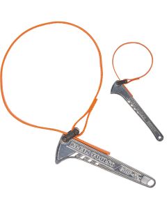 Klein Tools Grip-It&trade; Strap Wrench Kit, 6-Inch and 12-Inch Handles, 2-Piece