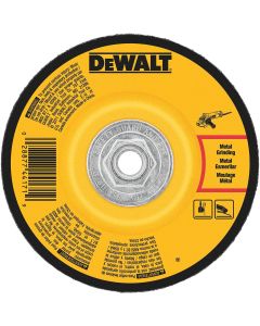DEWALT 6-Inch By 1/4-Inch By 5/8-Inch-11 High Performance Metal Grinding Wheel