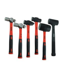 KTI71770 image(3) - K Tool International Hammer Set 6 Piece