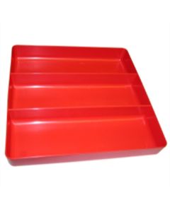VIMV511 image(1) - VIM Tools 3-Compartment Plastic Tray Organizer, 10.5 in. x 10.5 in.