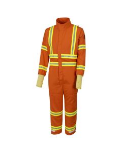 OBERON Coveralls - Gas Extraction - GES6 - With Escape Strap - Color: Orange - Size: 2XL