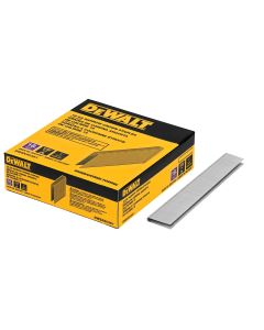 DEWALT 18 Gauge, 7/32" Crown, 1" SX Finish Staple - 5,000 QTY
