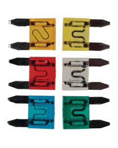 The Best Connection 5 THRU 30 AMP MINI FUSE KIT 6 PCS