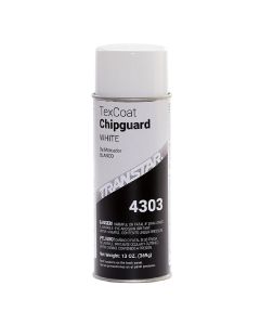 Transtar Autobody Products 4303 Tex Coat Chip Guard Aerosol Can - 12.75 oz Net Weight - White