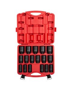 SUN4685 image(2) - SUNEX 3/4" Drive 17 Piece SAE Deep Impact Socket Set