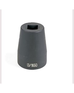 Grey Pneumatic #5 Spline x 13/16" Square Heavy Duty - 4 Point Socket